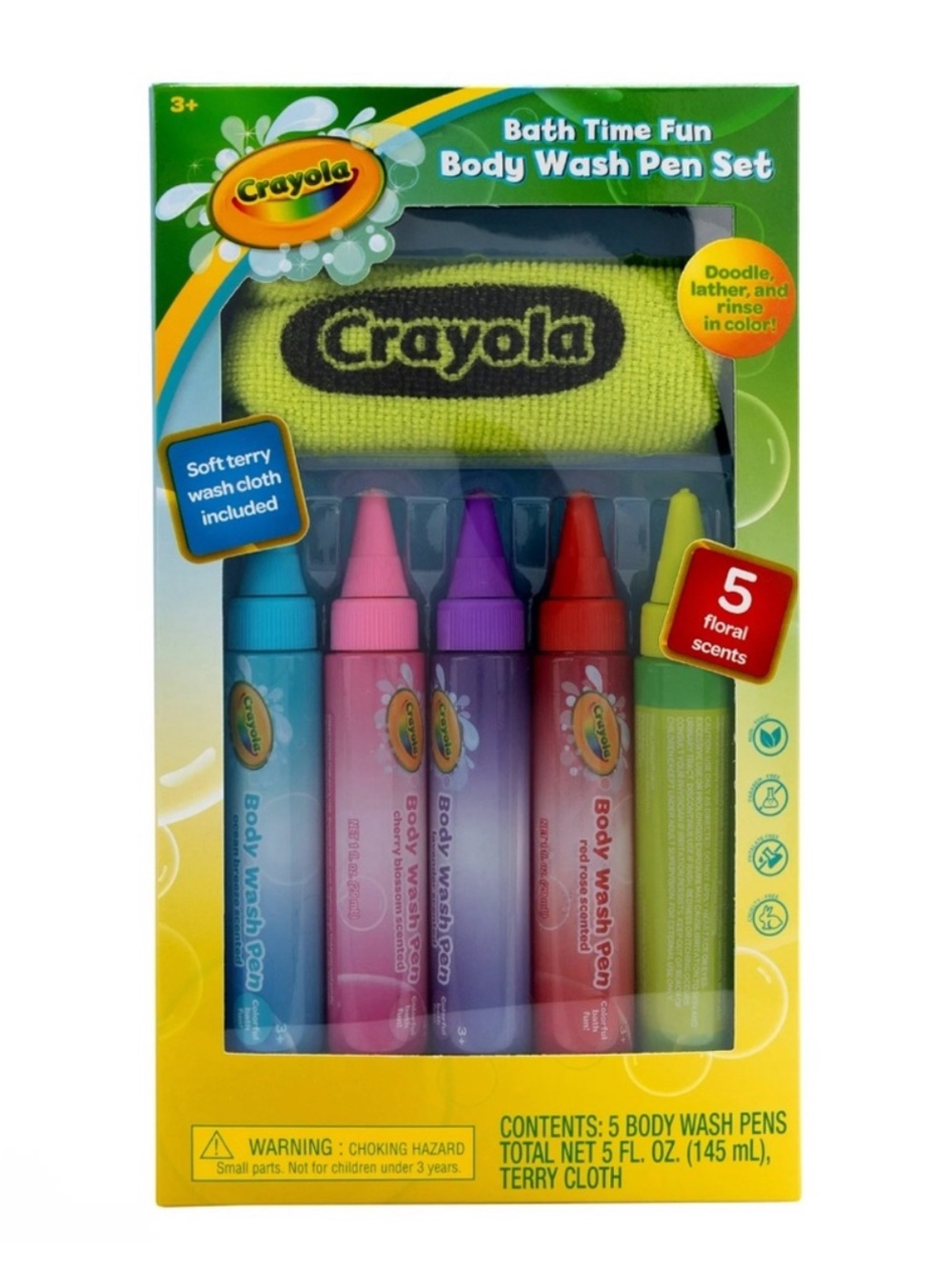 Crayola Bath Time Body Wash Pen Set - Picture 2 of 3